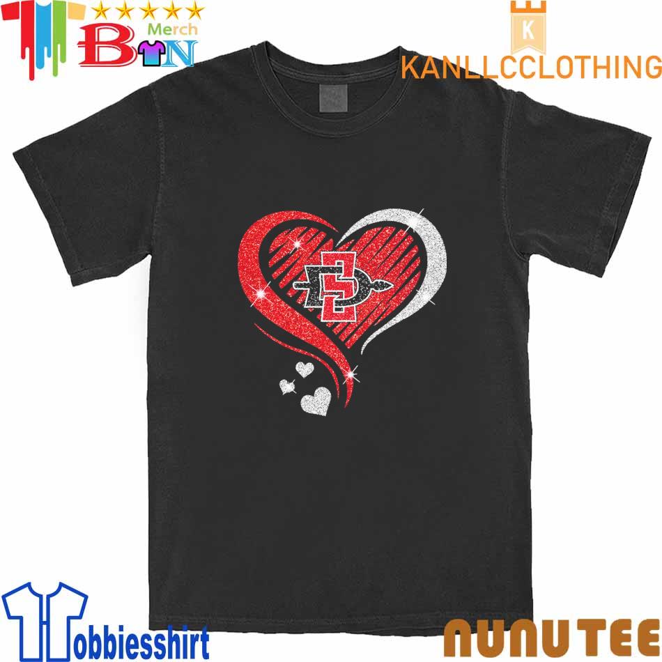 San Diego State Aztecs Loves Heart March Madness 2023 shirt
