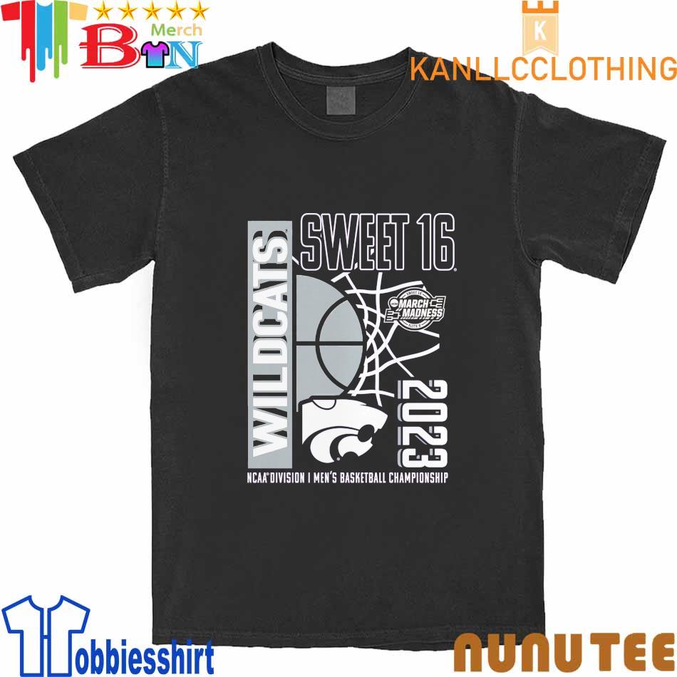 The Team Sports Kansas State Wildcats Sweet 16 March Madness 2023 shirt