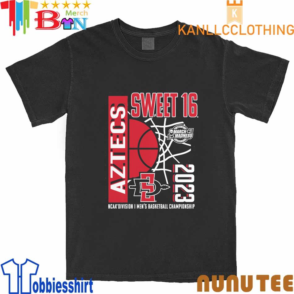 The Team Sports San Diego State Aztecs Sweet 16 March Madness 2023 shirt