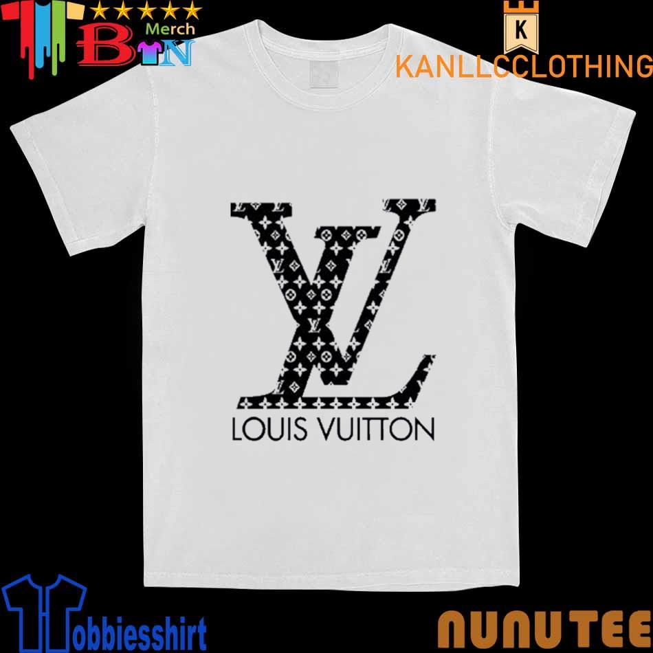 Louis Vuitton T-shirt LV Signature Monogram Pattern Black