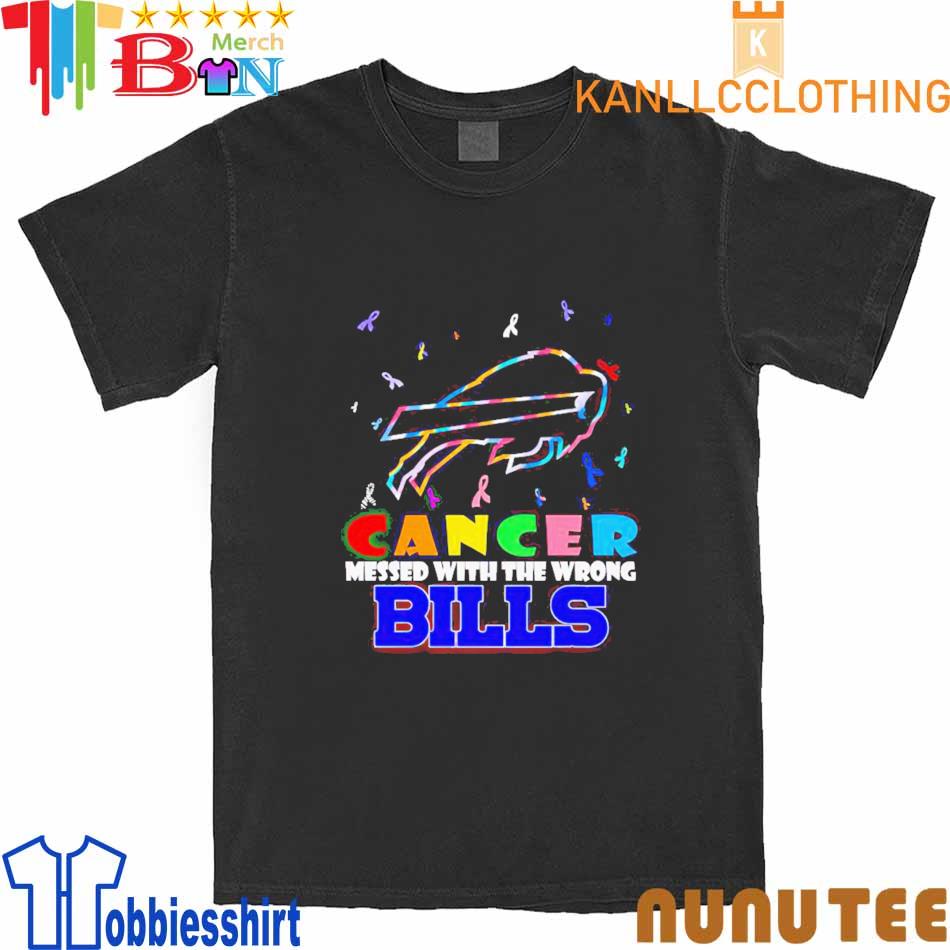 Cancer Messed With The Wrong Buffalo Bills Shirt