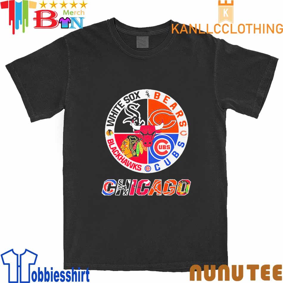 Chicago cubs white sox bears bull blackhawks city champions shirt, hoodie,  sweater, long sleeve and tank top