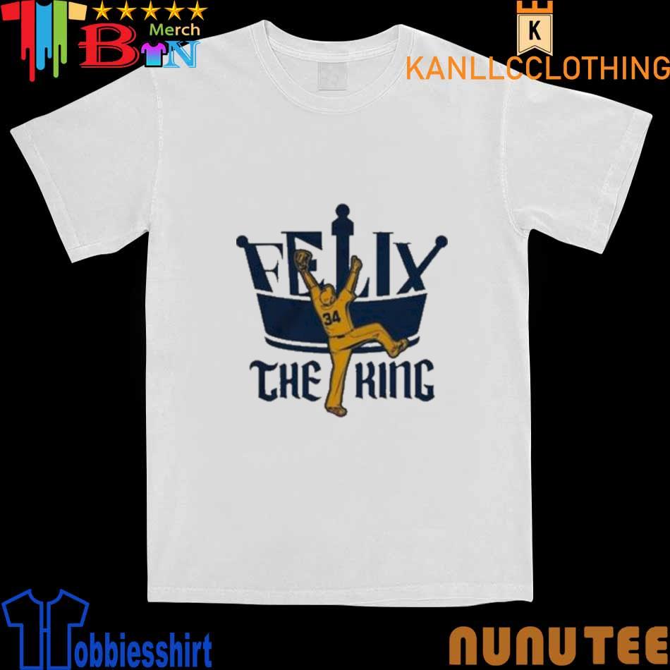 Felix Hernández Seattle Mariners Flix The King shirt, hoodie, sweater, long  sleeve and tank top