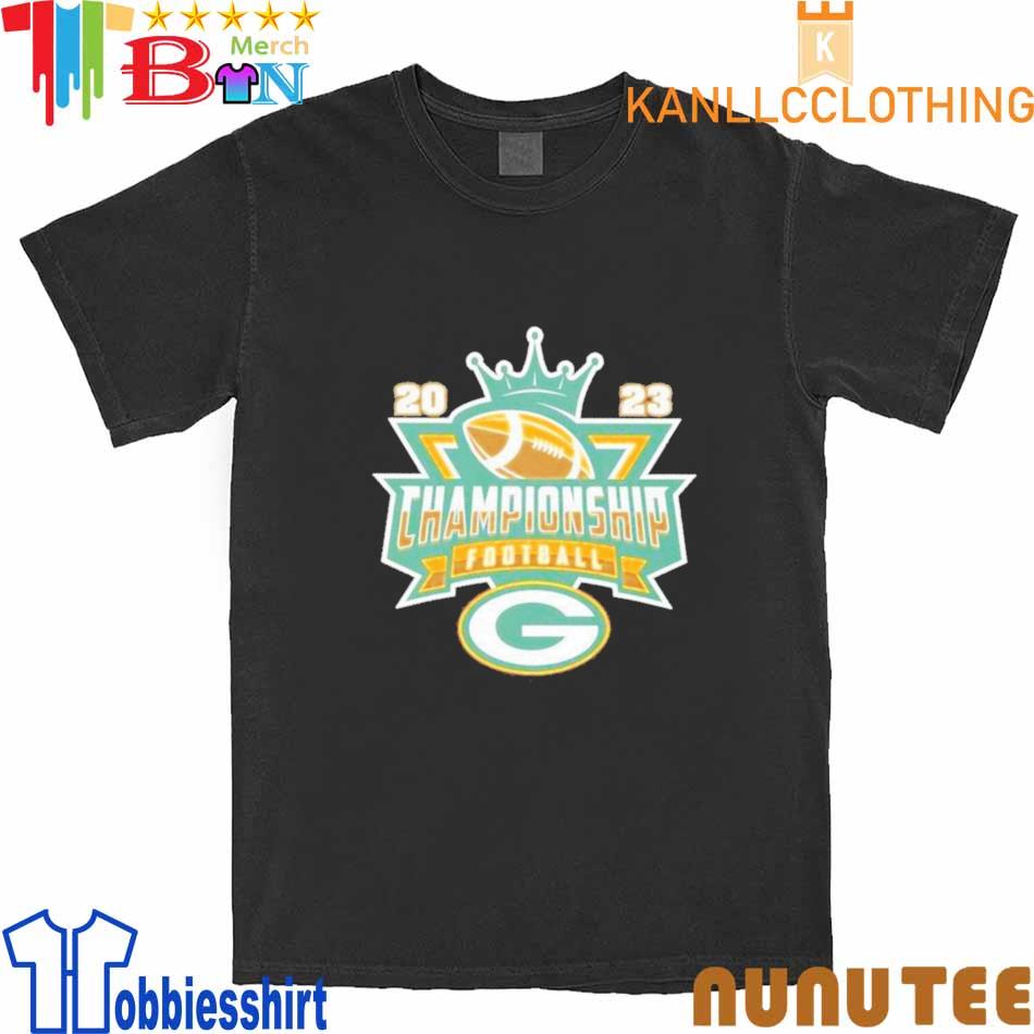 Green Bay Packers 2023 Championship Football NFL logo T-shirt, hoodie,  sweater, long sleeve and tank top