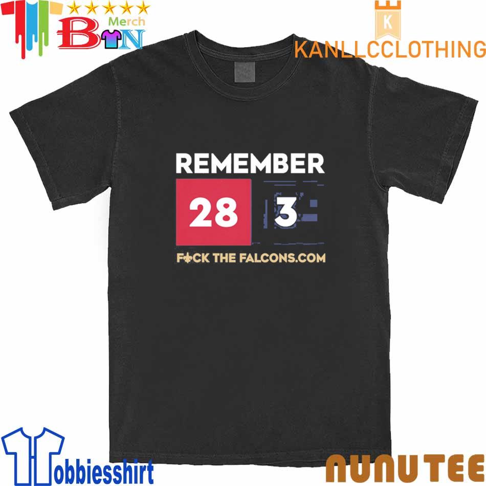 Benjamin Harrison Remember 28 3 Fuck The Falcons.Com Shirt, hoodie