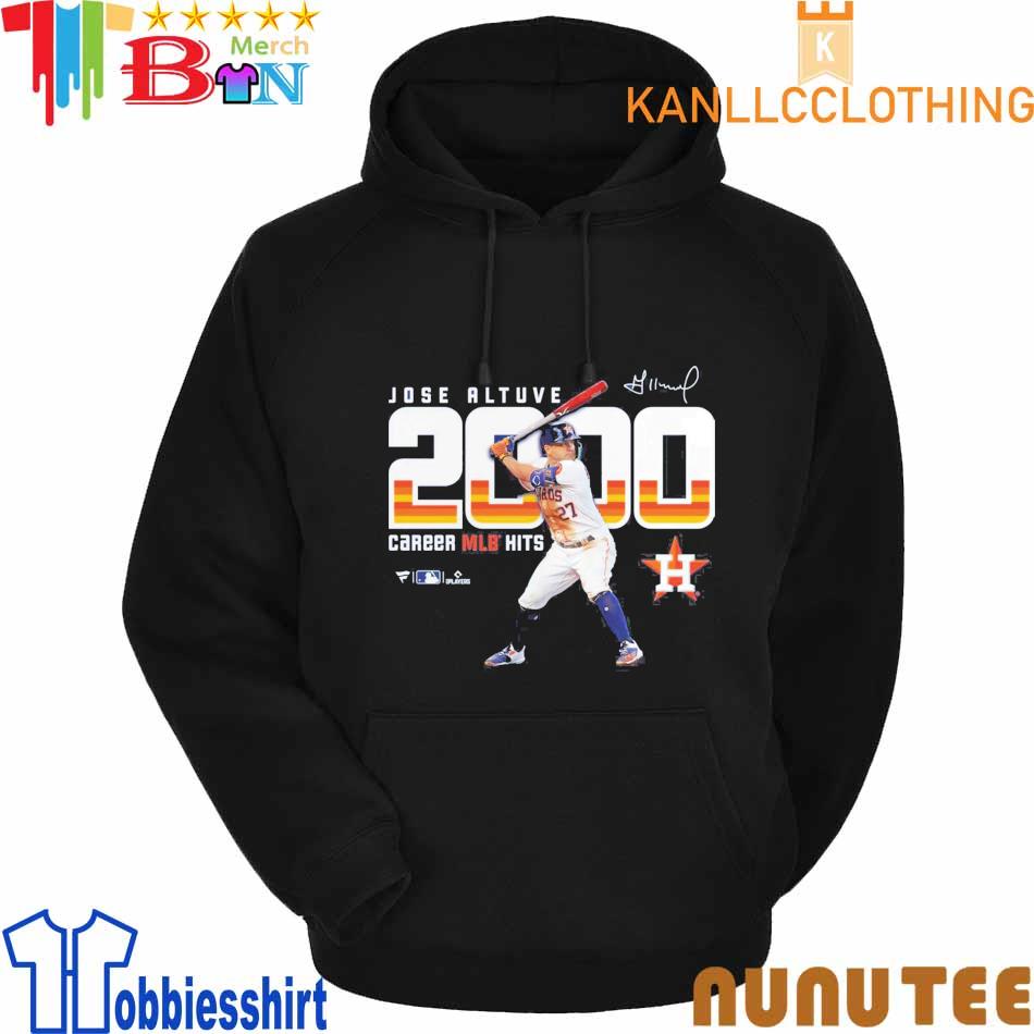 Jose Altuve Houston Astros 2000 Career Hits Shirt, hoodie