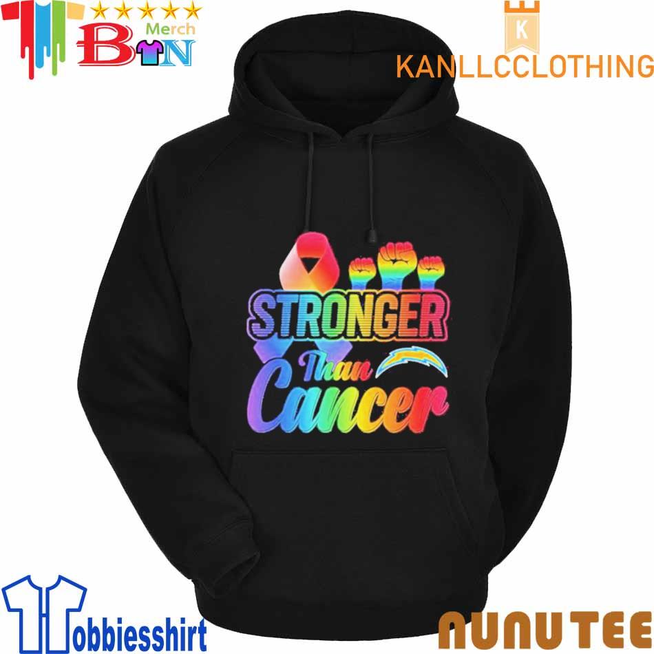 Los Angeles Chargers Stronger Than Cancer Nfl 2023 Shirt - Peanutstee