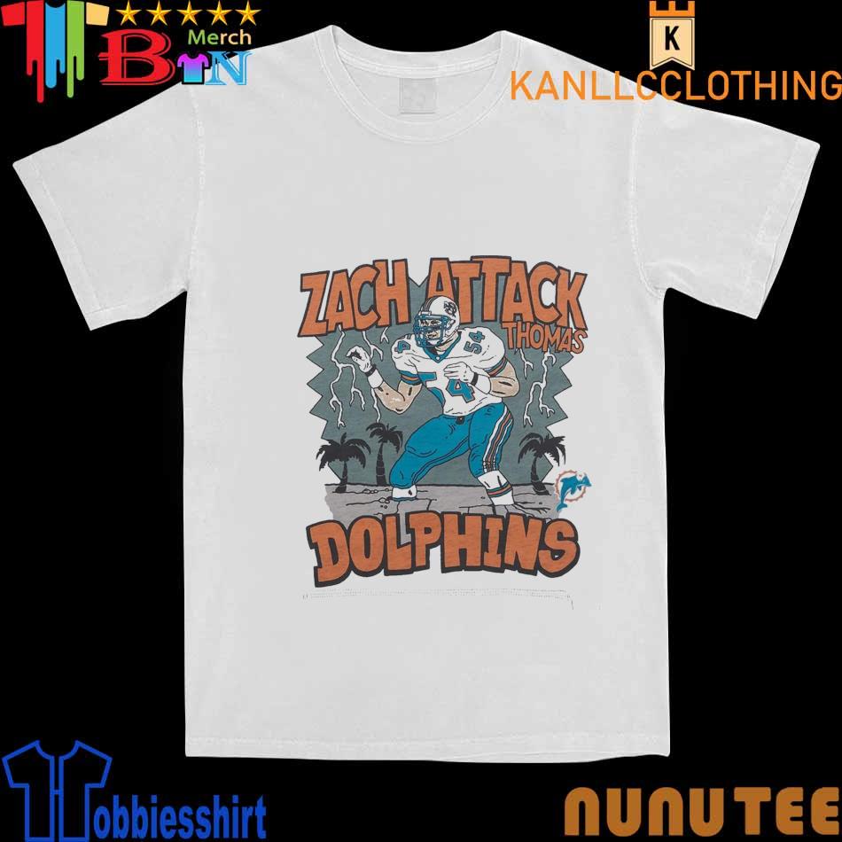 Miami Dolphins Zach Attack Thomas shirt, hoodie, sweater, long sleeve and  tank top