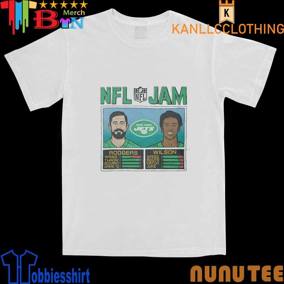 Rodgers and Wilson NFL Jam New York Jets shirt, hoodie, sweater, long  sleeve and tank top