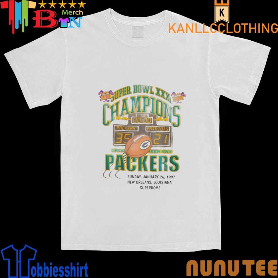 Super Bowl Xxxi Champions Packers T-Shirt, hoodie, sweater, long sleeve and  tank top