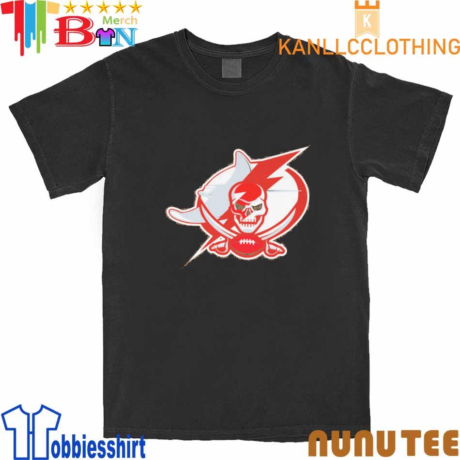 Tampa Bay Buccaneers Lightning Rays logo mashup shirt, hoodie