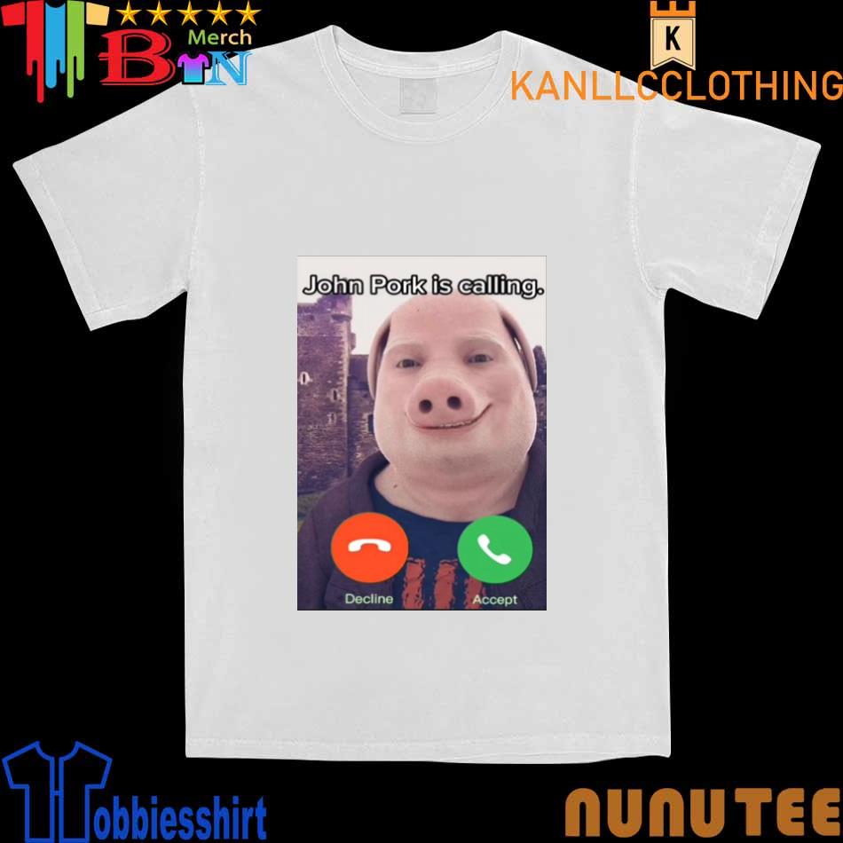 John Pork Is Calling Shirt Long Sleeve T-Shirt