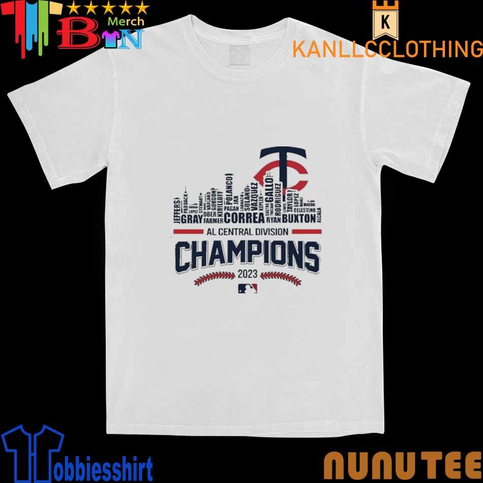 Minnesota Twins 2023 American League Central Division Champions shirt,  hoodie, sweater, long sleeve and tank top