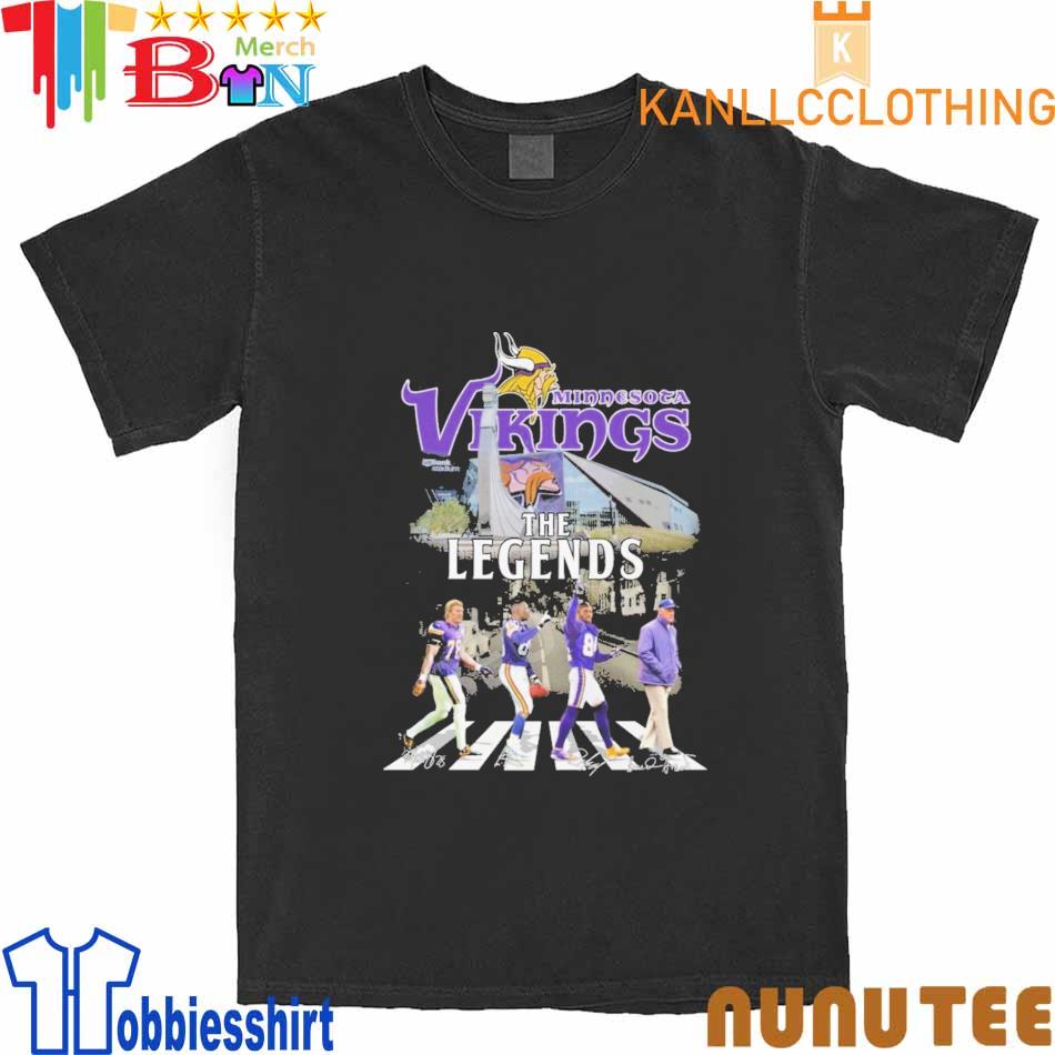 Minnesota Vikings The Legend On The Road Signatures Ornament, hoodie,  sweater, long sleeve and tank top