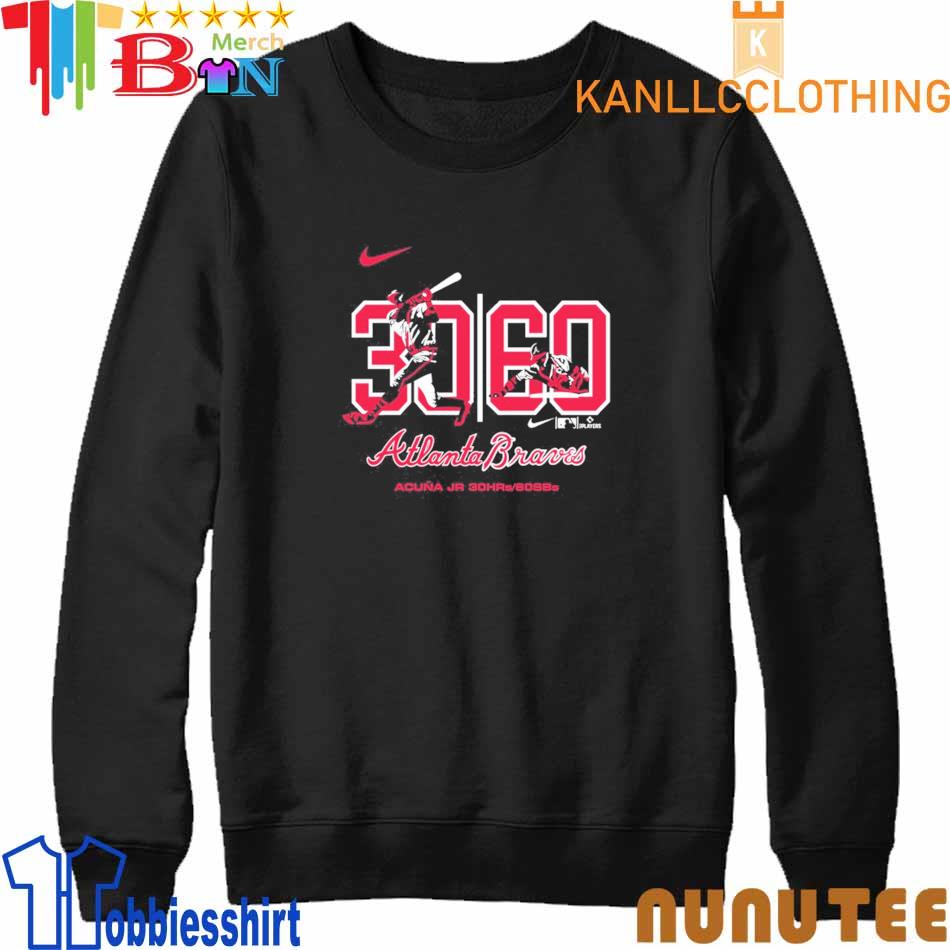 Nike Atlanta Braves Acuña Jr 30 60 shirt - Guineashirt Premium ™ LLC