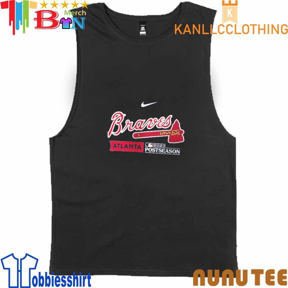 Atlanta Braves Nike 2023 Postseason Authentic Collection Dugout T-shirt -  Shibtee Clothing