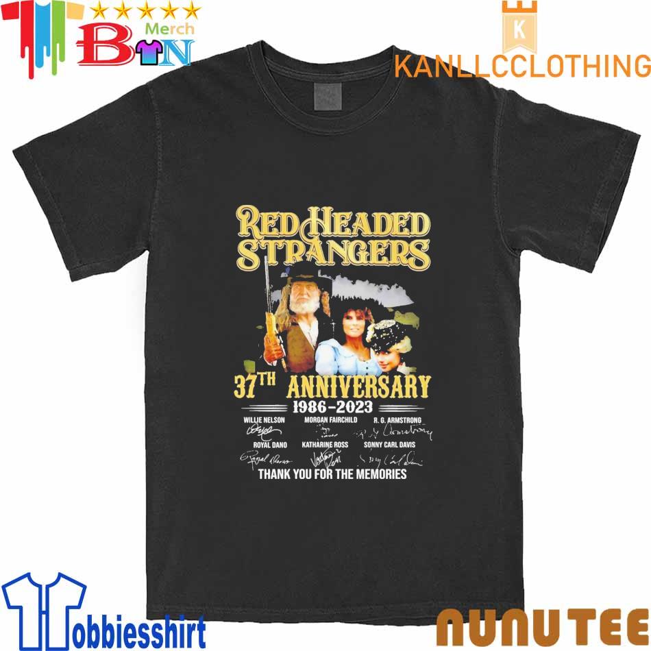 Red Headed Stranger 37th Anniversary 1986 – 2023 Thank You For The
