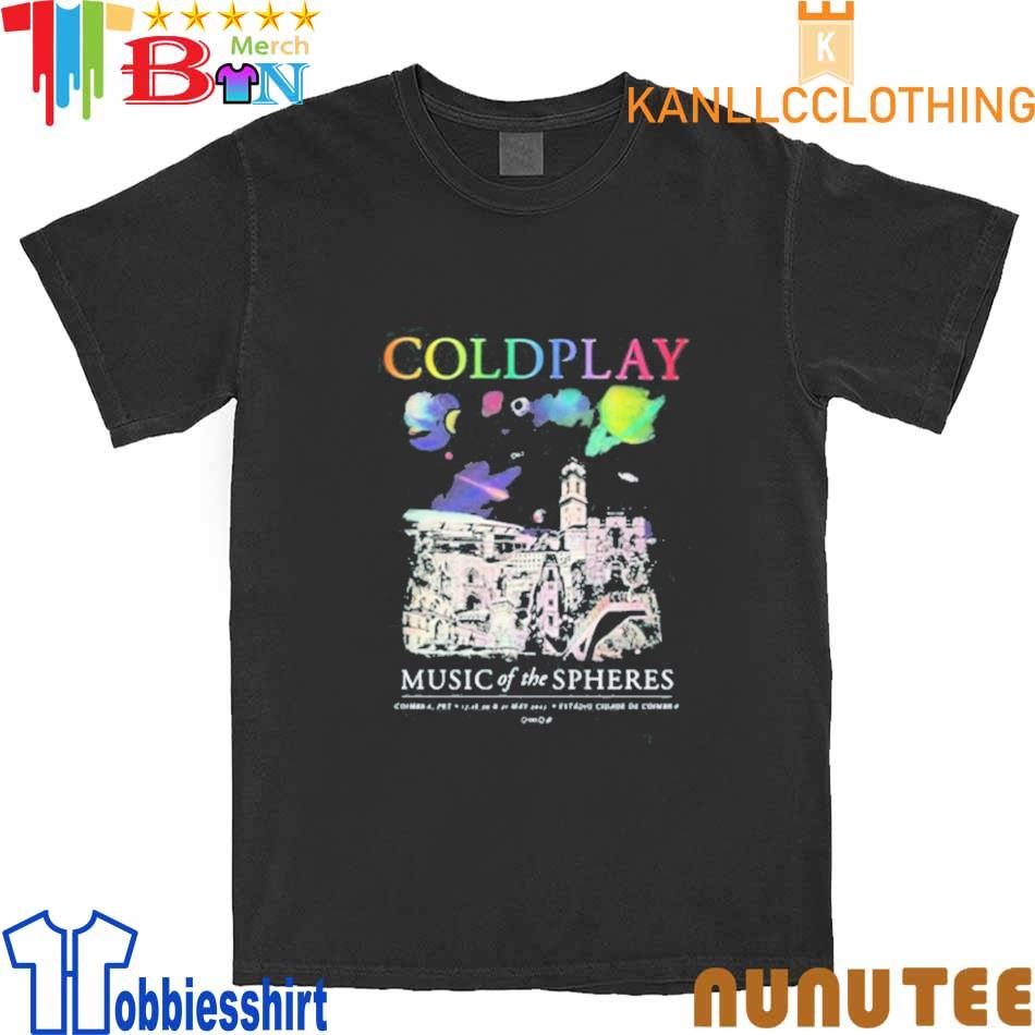 Coldplay Music Of The Spheres Estadio Cidade De Coimbra Prt 2023 T-Shirt