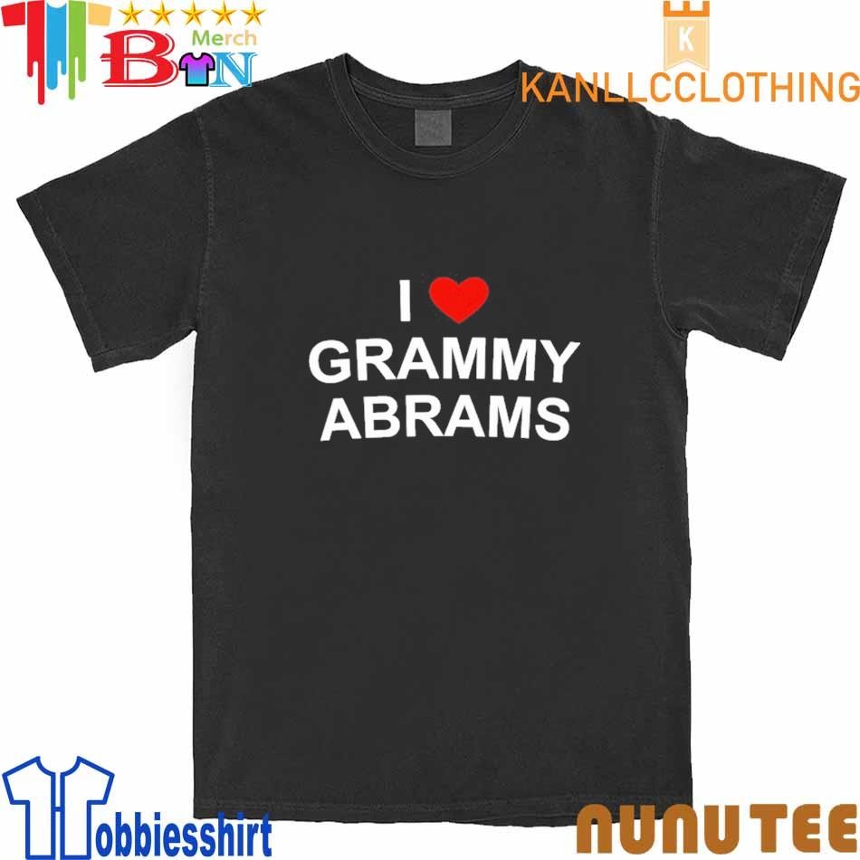 I Love Grammy Abrams shirt