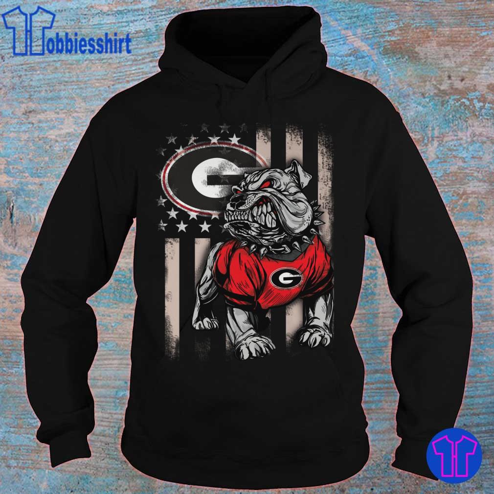 Official Georgia Bulldogs Go Dawgs American Flag Shirt, hoodie