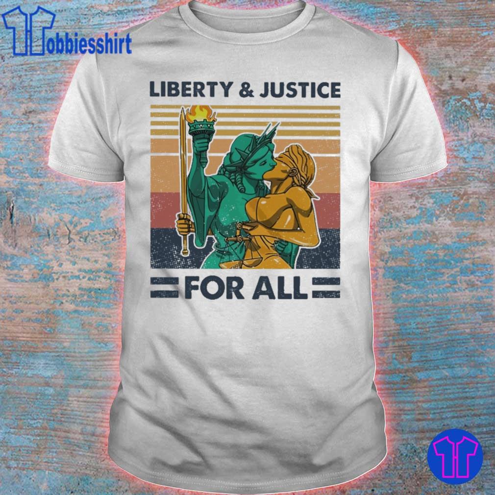 liberty and justice t shirt