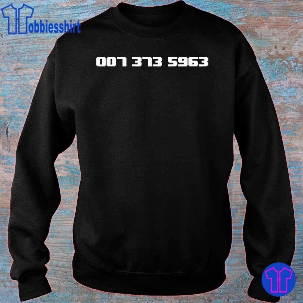 007 373 5963 shirt