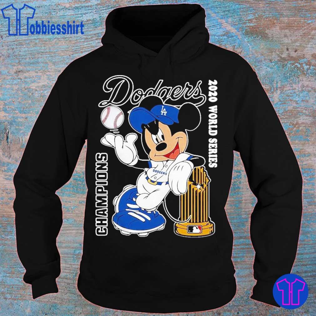 Mickey Mouse Los Angeles Dodgers champions 2020 world series shirt,Sweater,  Hoodie, And Long Sleeved, Ladies, Tank Top