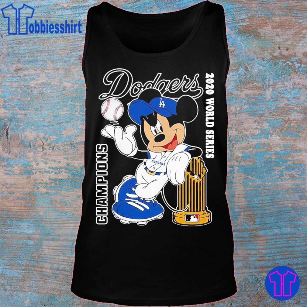 los angeles dodgers mickey mouse shirt
