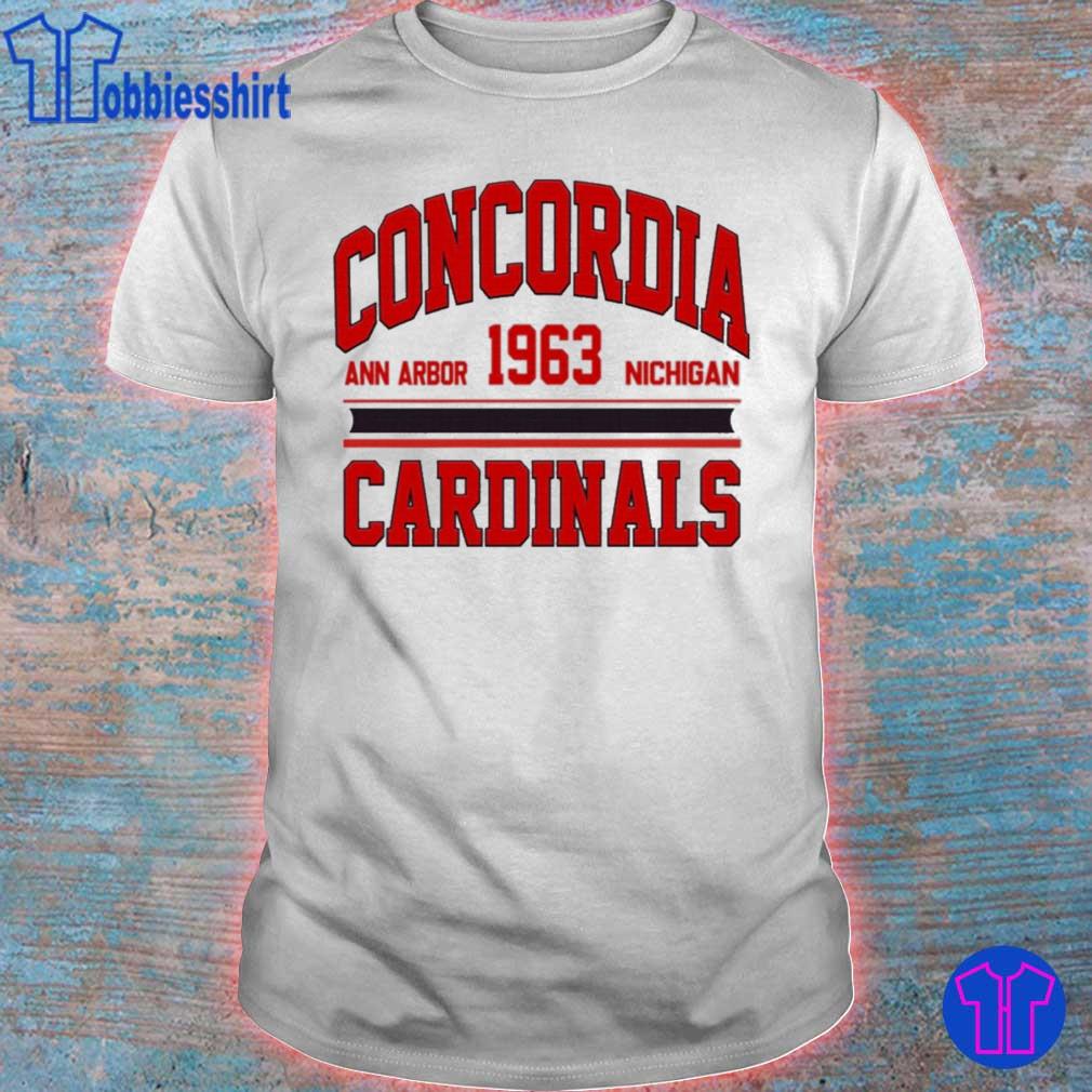 Original concordia university Michigan merch cardinals apparel