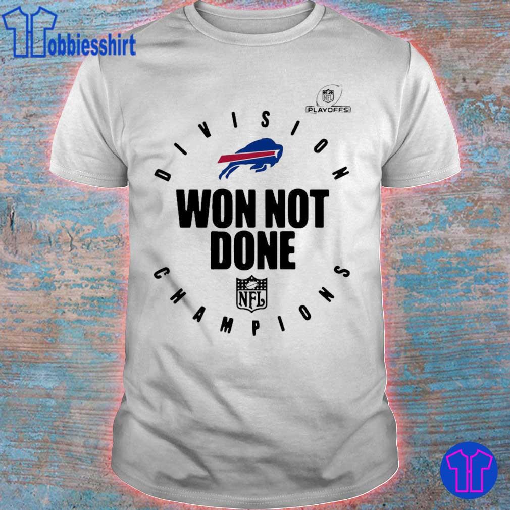 bills won not done shirt