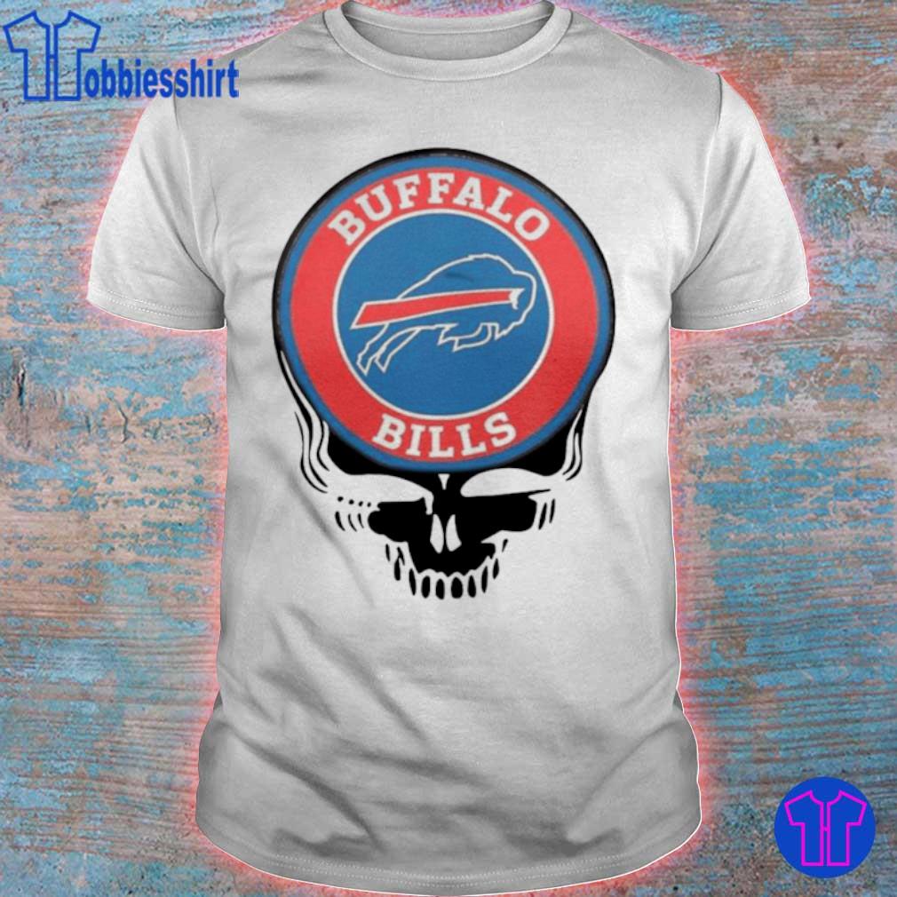 buffalo bills skull shirt