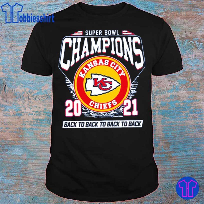 Kansas City Chiefs Back To Back To Back Super Bowl Cup Champions shirt,  hoodie, sweater, long sleeve and tank top