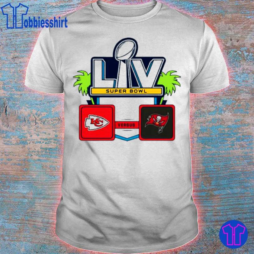 Super Bowl LV, Kansas City Chiefs, Tampa Bay Buccaneers Shirt